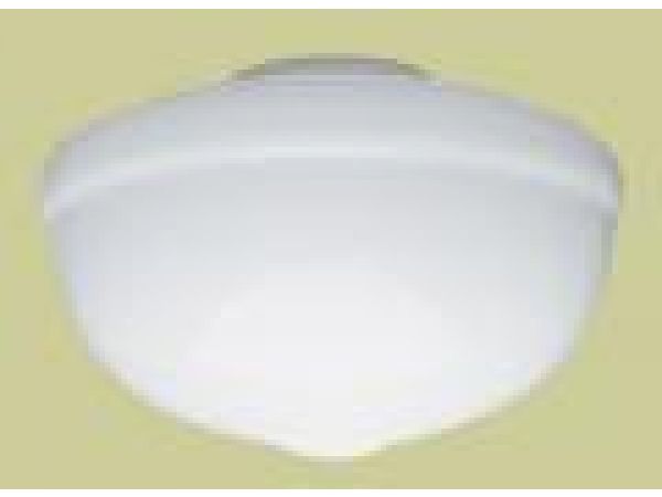Rounded 14 Inch Opal Schoolhouse Shade