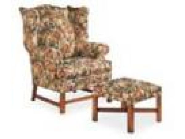7437-000 Wing Chair 7300-000 Ottoman