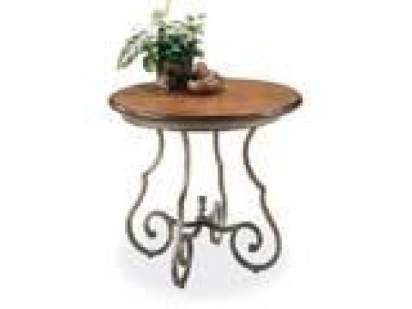 1382 Oval End Table