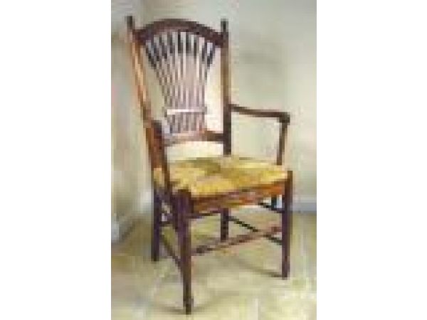 FEATHER BACK CHAIR