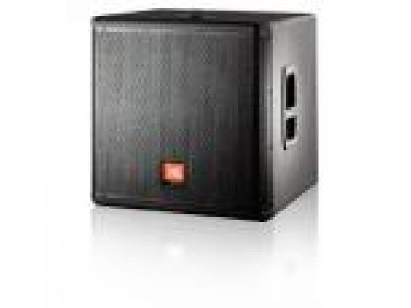 MRX518S18 in. Bass-Reflex Subwoofer,Super Compact with Top PoleMount for SatelliteSpeaker Mounting