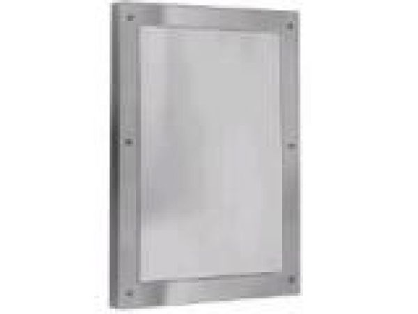 Security-Framed Wall Mirror