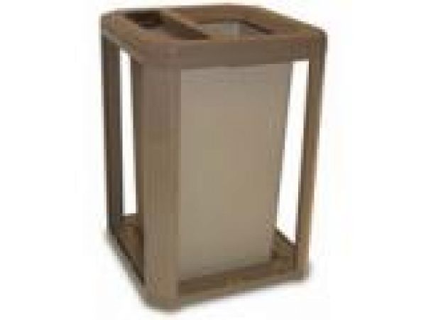 3971 Landmark Series‚ Classic Container, Ash/Trash Frame with 3958 Rigid Liner