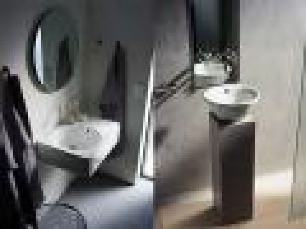 the Architec vanity washbasin with tap platform.