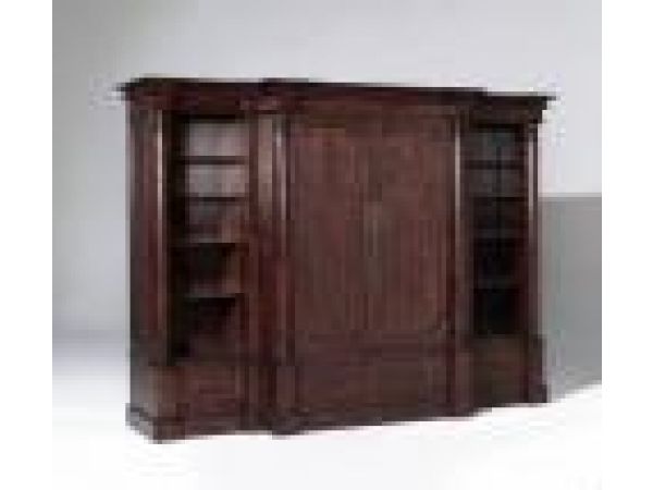 9219E Enclosed Bookcases with Drawer