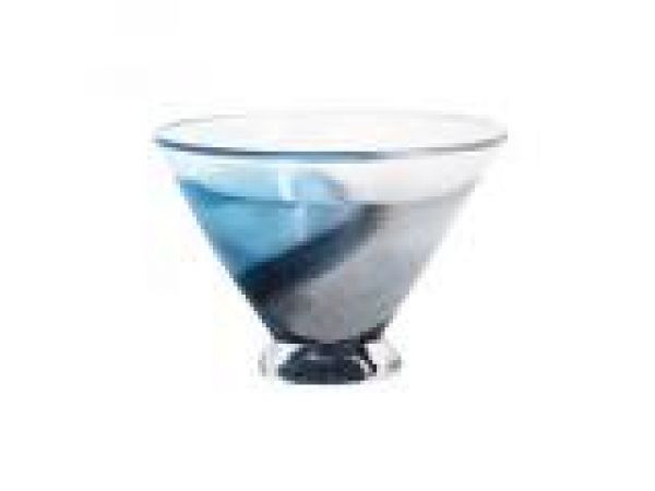 Twister Small Blue Bowl