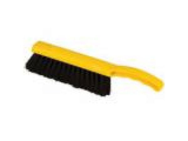 9B27 Curved Plastic Handle Counter Brush, Polypropylene Fill