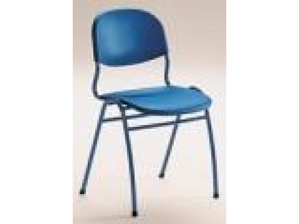 1040 Mac student chair with plastic seat