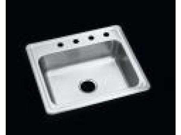 Single-basin Kitchen Sink, 25