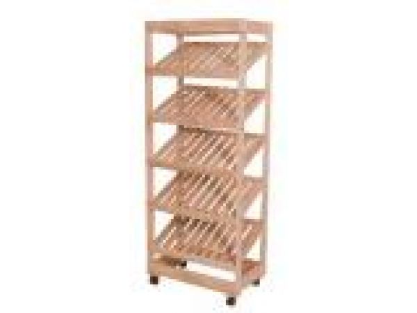 5 Shelf Bakery Rack with Casters