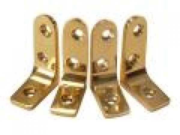 Polished Brass Security Fasteners