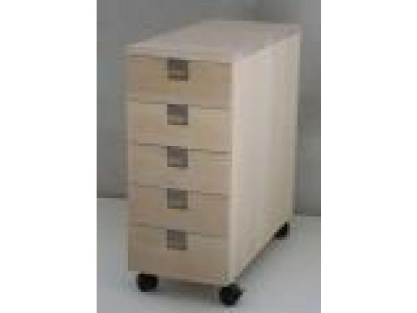 Free standing drawer unit for use with the Hamra t