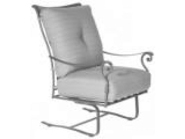 Rustic Garden Spring Base Club Chair