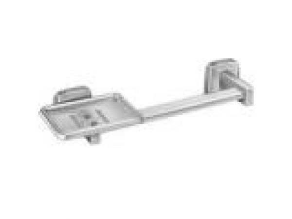 Satin Stainless Accessories: Towel Bar with Soap D