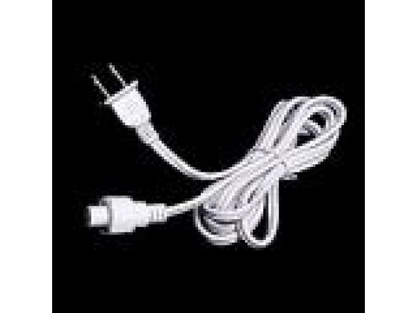 NFL-501 -- Duralight Two-Wire 6' Power Cord with C