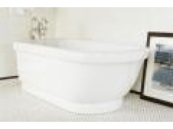 Michael S Smith Town Bathtub with Brushed Nickel T