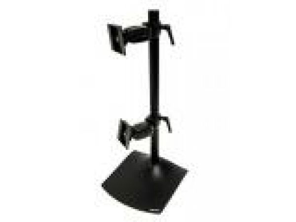 DS100 Dual-Monitor Desk Stand, Vertical