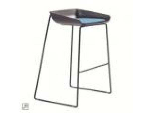 stool w/ upholstered seat