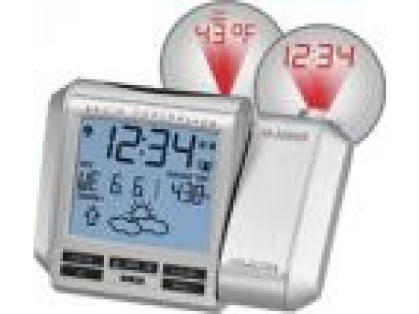 WT-5432Projection Alarm Clock with Forecast