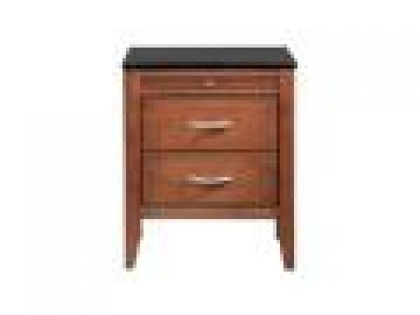 Nightstand with Granite Top