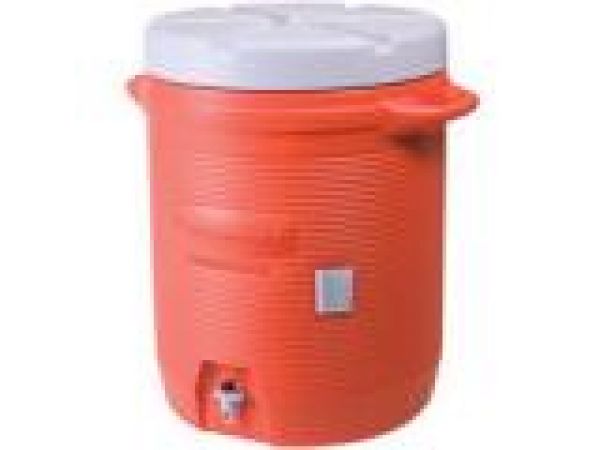 161001 Insulated Beverage Container, Orange