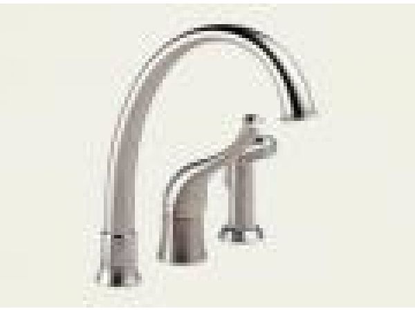 Providence Contemporary: Single Handle Kitchen Faucet