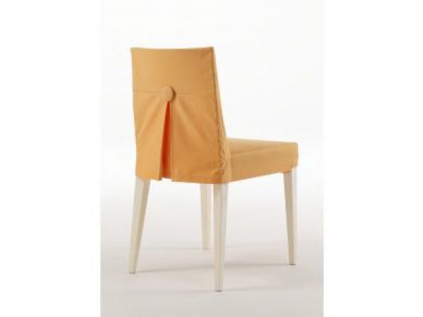 Mary Series Slip-Covered Side Chair