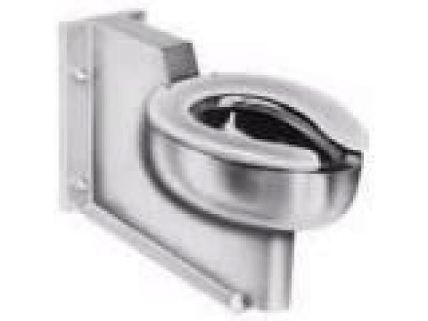 Front Mounted Siphon Jet Stainless Steel Toilet