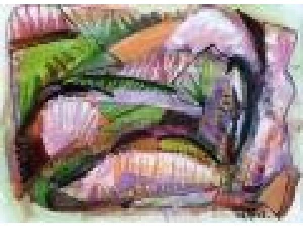Contemporary Painting: Rain Forest Vision: Giclee Prints