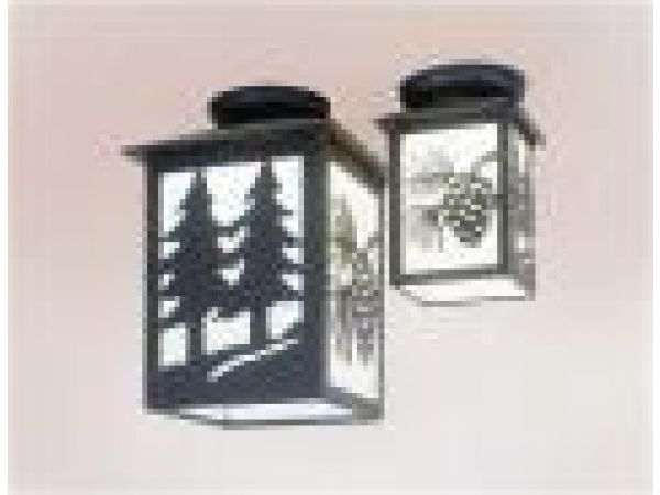 Ceiling Porch Light - TWIN TREE (sm)