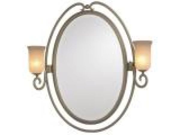 Large Mirror w/ arms