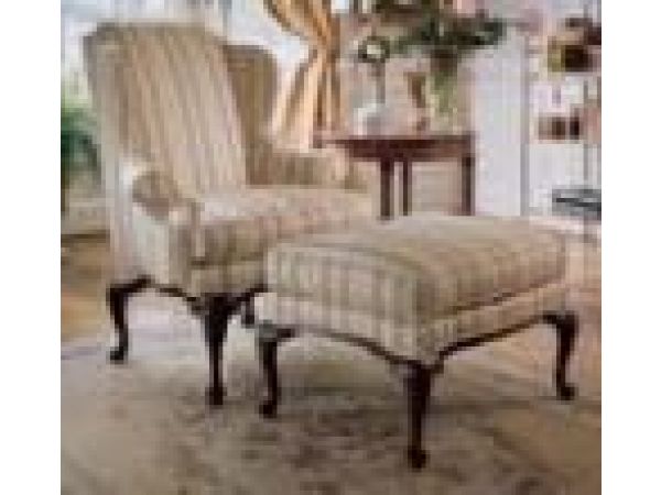 9411-000 Wing Chair 9311-000 Ottoman