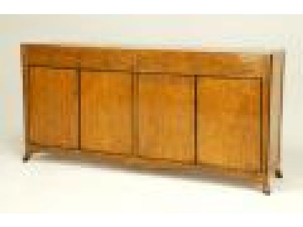6640 Buffet Mitered plank top