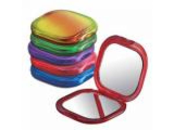 1-1000 Series-Jewel Toned Double Mirror Compact Assortment