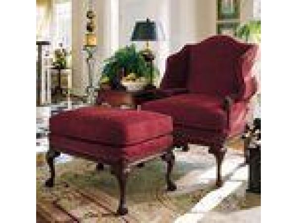 4459-000 Wing Chair 4359-000 Ottoman