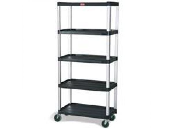 9T42 Mobile Shelf Truck, 5-Shelf Mobile Truck with 5