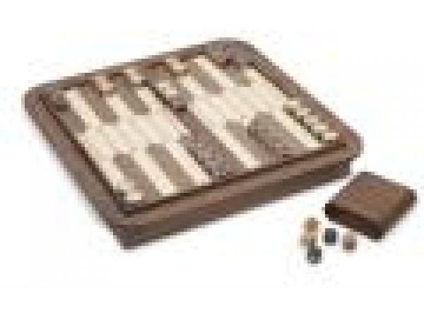 jump backgammon + checker set