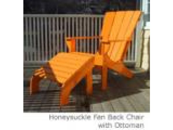 Honeysuckle Fan Back Chair