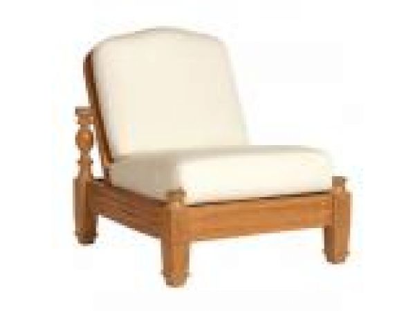 Adagio Armless Lounge Chair w/ Cushion