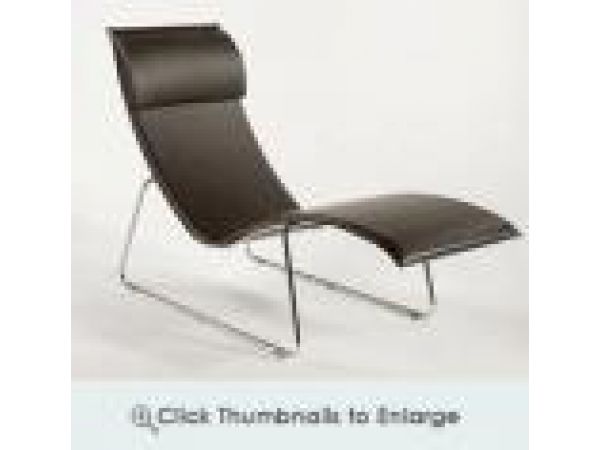 Rafaella Leather Lounge Chair