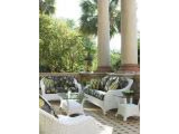 The Key Biscayne Deep Seat Wicker Collection