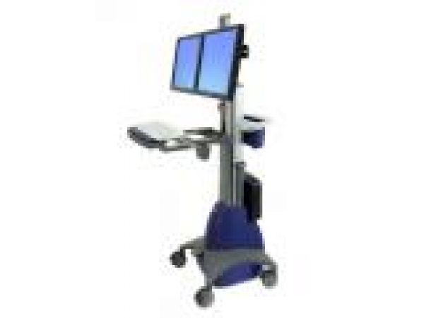 StyleView‚ Dual Display Cart, Powered
