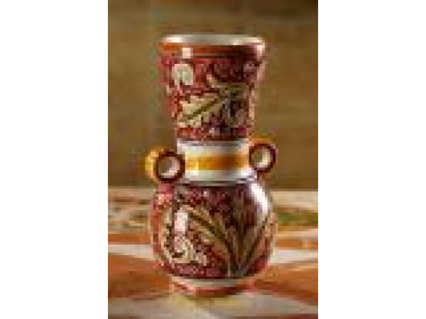 210/20 7.5'' Vase - Floreale Rosso