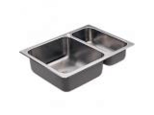 Double Bowl Sink - Small Right