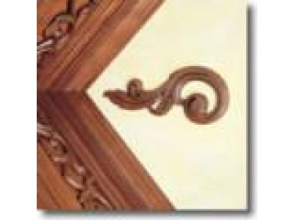 Carved Acanthus Trim Onlay