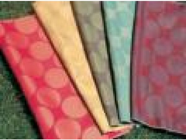 Polka patterned fabrics