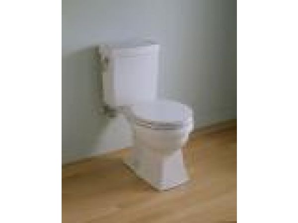 Barbara Barry White Wood Toilet Seat