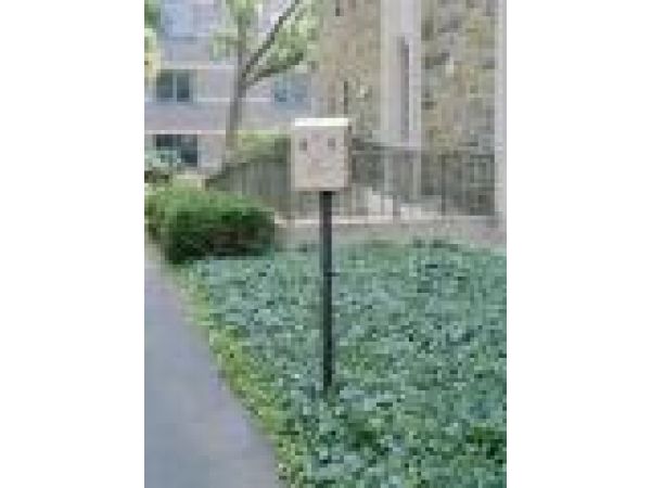 SSIG Smoker's Station In Ground Mounting Pole