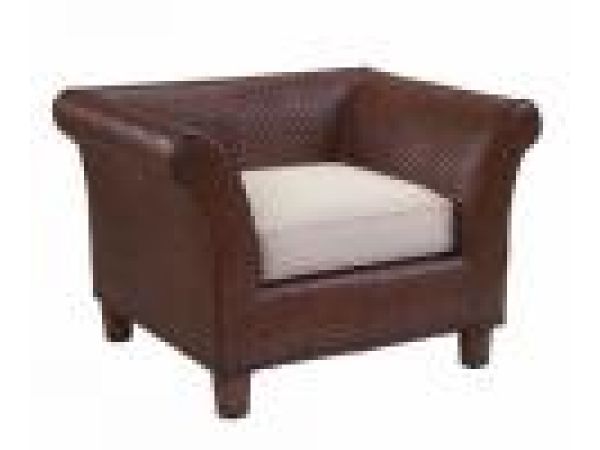 Rothschild Lounge Chair-(Muslin cush)
