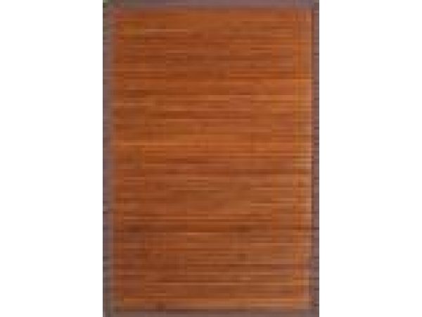 Traditional Bamboo Area Rugs - Mountain Collection - Contemporary Chocolate